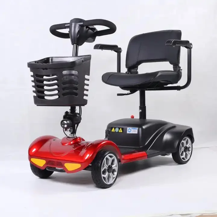 2024 Trending Products Foldable Motorized Tricycles Electric Bike Folding Mobility Scooter For Disabled