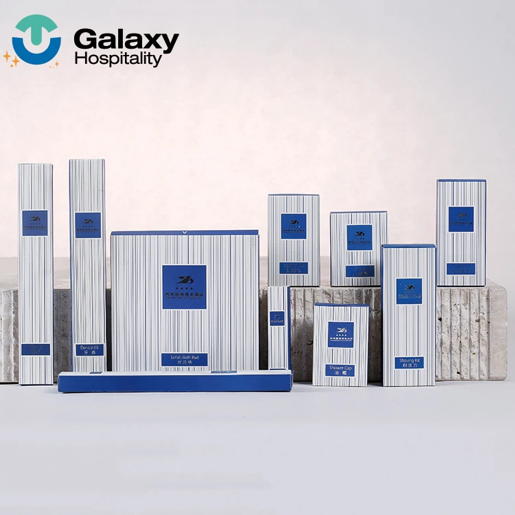 Hotel Amenities Customized Disposable Shaving Kit Argan Oil Shower Gel Fast Whitening Body Lotion