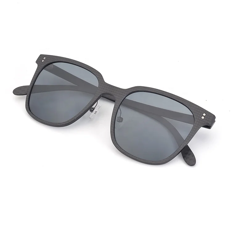 Shenzhen Factory Wholesale New Arrivals Square Carbon Fibre Sunglasses polaroid 2023 For man