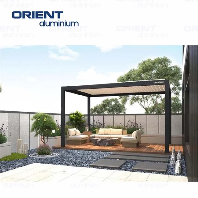 China Custom Wholesale Cheap Manufacture  Aluminium Pergola For Garden Pergolas And Gazebos