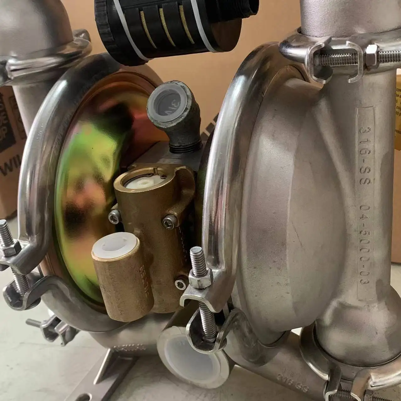 Wilden TZ4/SSMAB/TWS/TF/STF/0014 Air Diaphragm Pump Stainless Steel OEM Pneumatic Mold Temperature Controller Pump Low Pressure