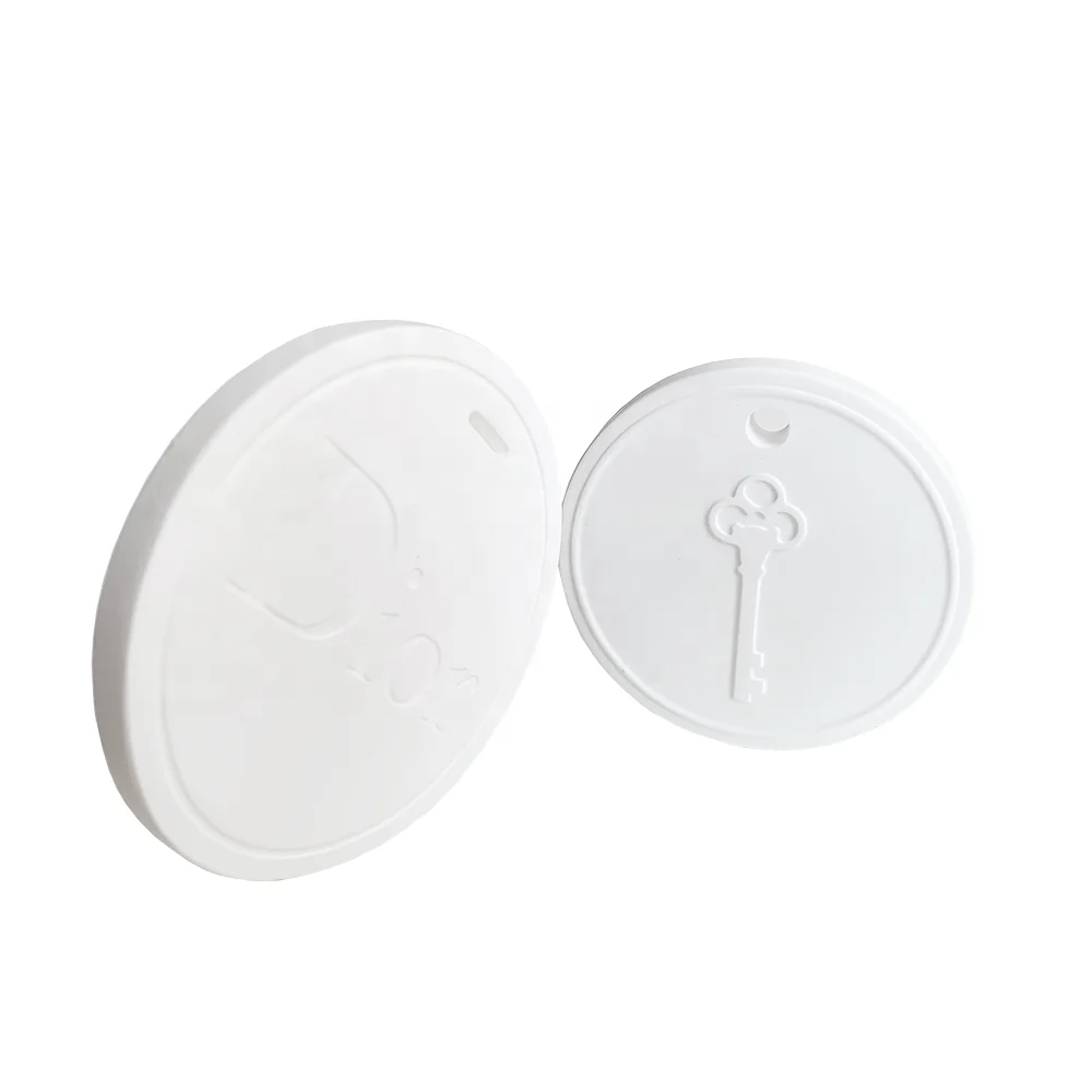 Wholesale round key shaped white scented ceramic aroma diffuser stone as gift set