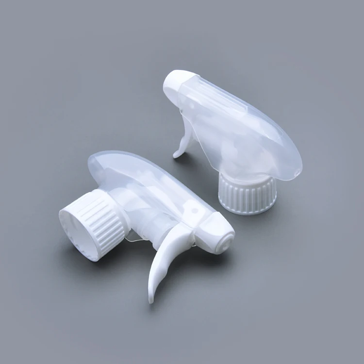 Custom color clear all plastic handle 28mm trigger sprayer