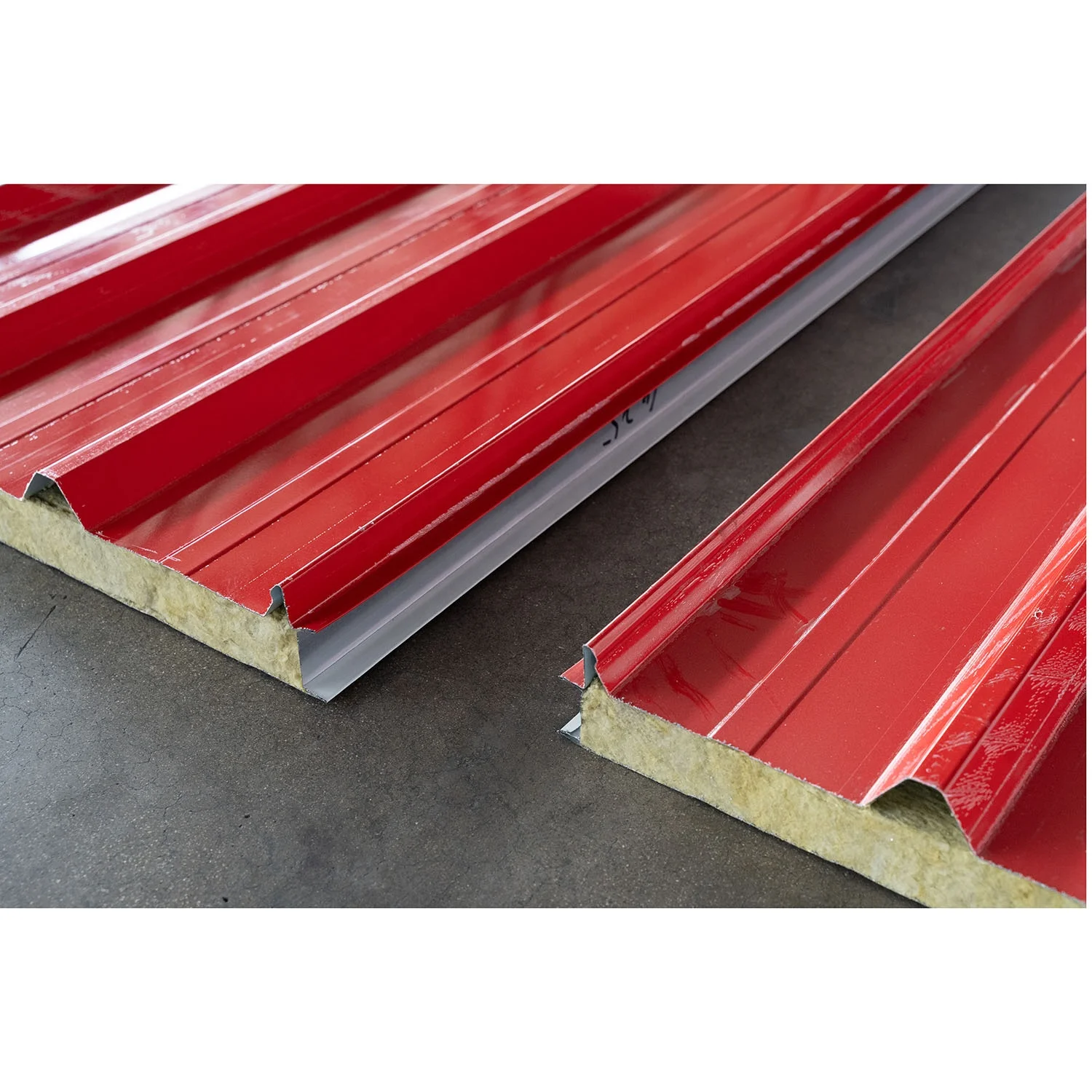 Fire Resistant Rock Wool Sandwich Panel Mineral Wool Composite Insulation Wall Roof Panels
