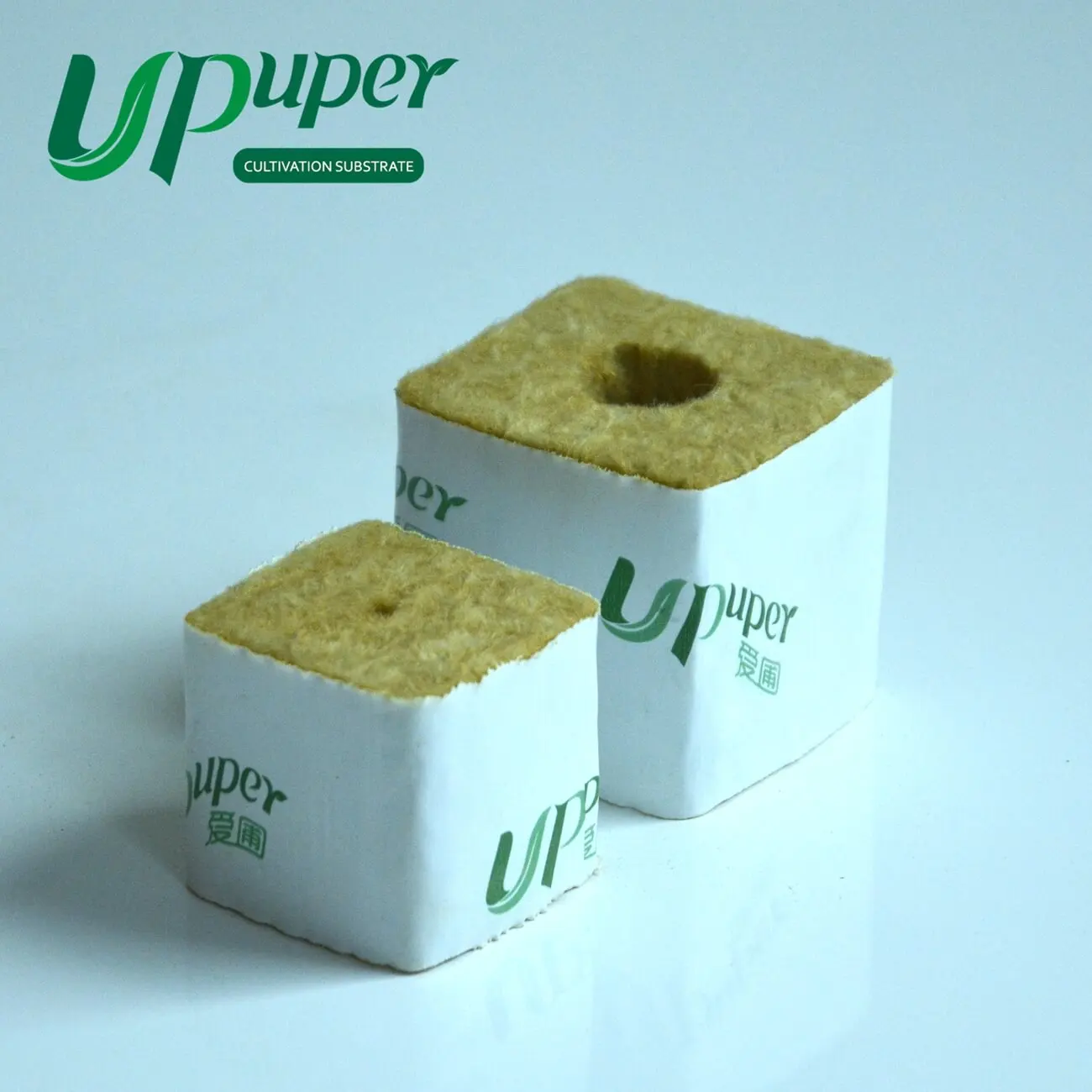 UPuper cutting seedling hemp hydro planting hydroponics rooting cubes 2 x 2 rock wool mini blocks