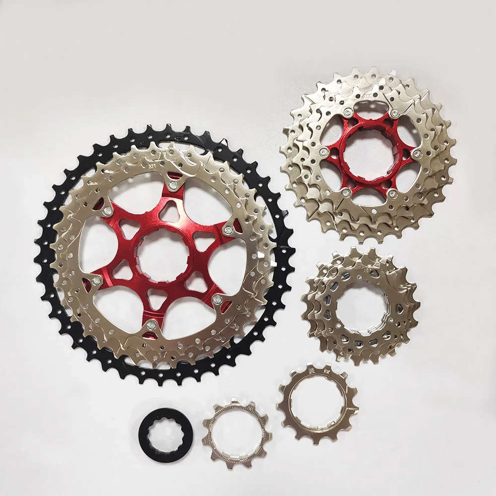 Electric Bike Parts Aluminum e-Bike Flywheel 11 Speed 11-46T Mountain MTB Bicycle Cassette Freewheel