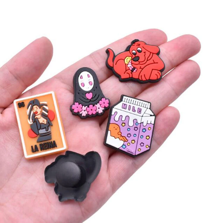 Fast delivery Croc pvc shoe charms wholesale adult croc charms custom shoe decoration charms