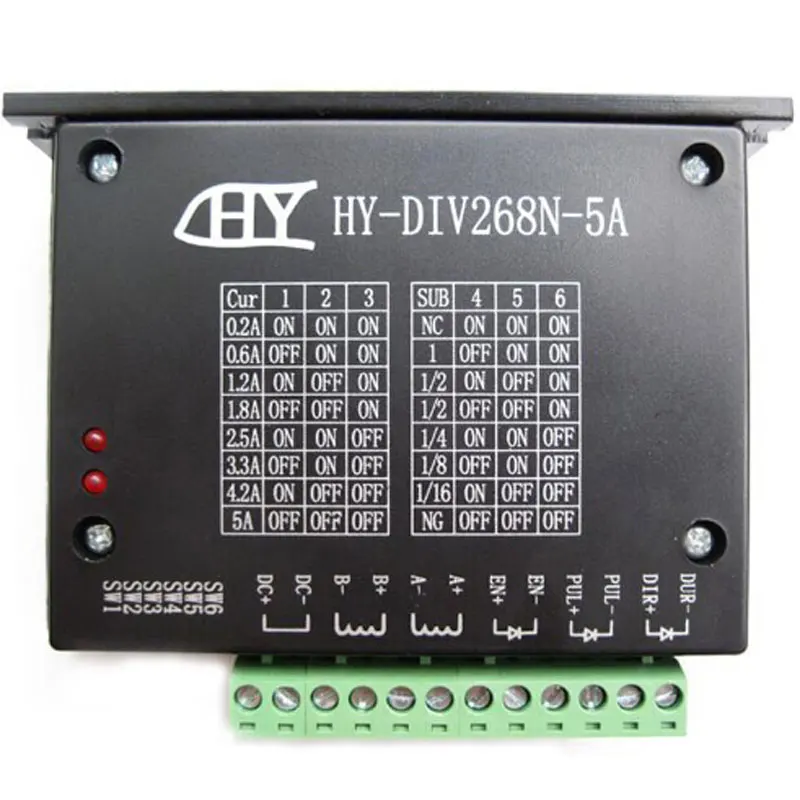 HY-DIV268N-5A CNC Controller TB6600 Stepper Motor Driver