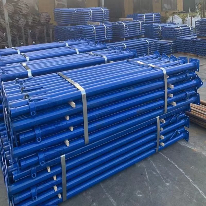 Modern Scaffolding Adjustable Pillars Galvanized Cross Pillars Support Heavy Formwork Scaffolding Pillars Concrete Plate Support