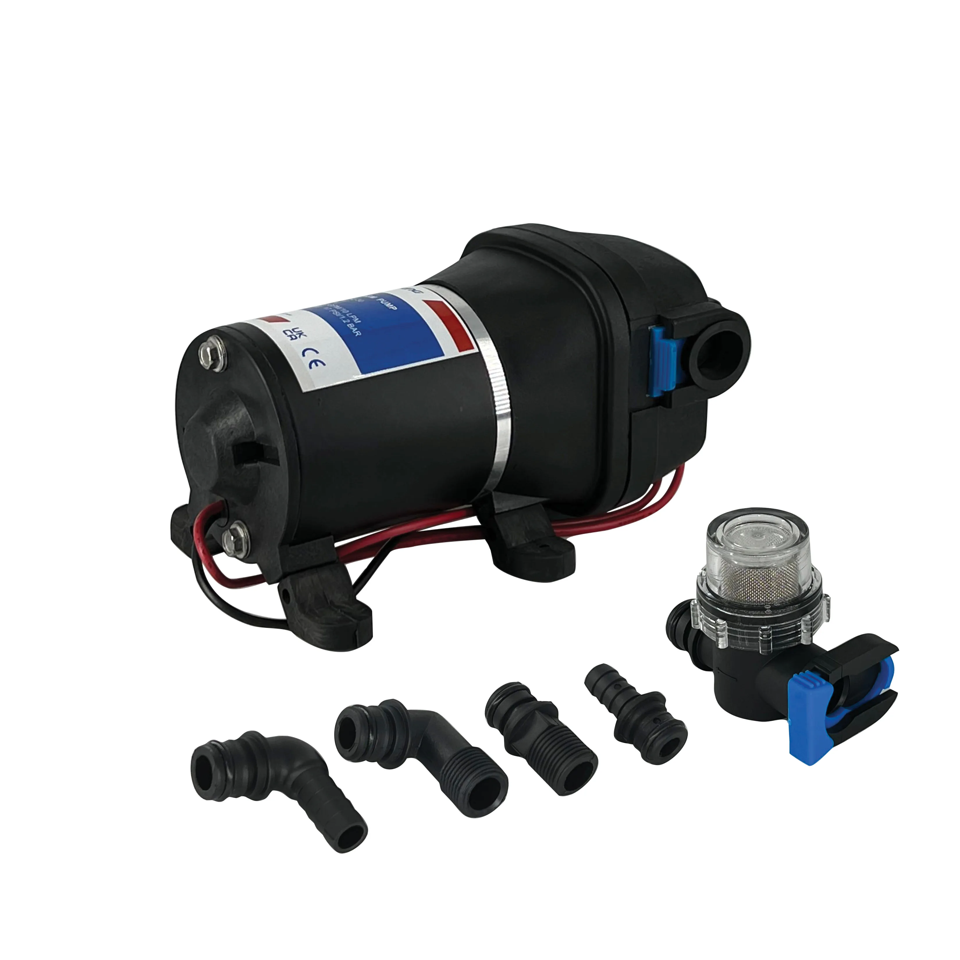 Ranking FL-30 RV Marine 12V 5A 60W Self Priming 10Lpm/2.7Gpm Micro Electric Diaphragm Low Pressure 17PSI Water Pump Price