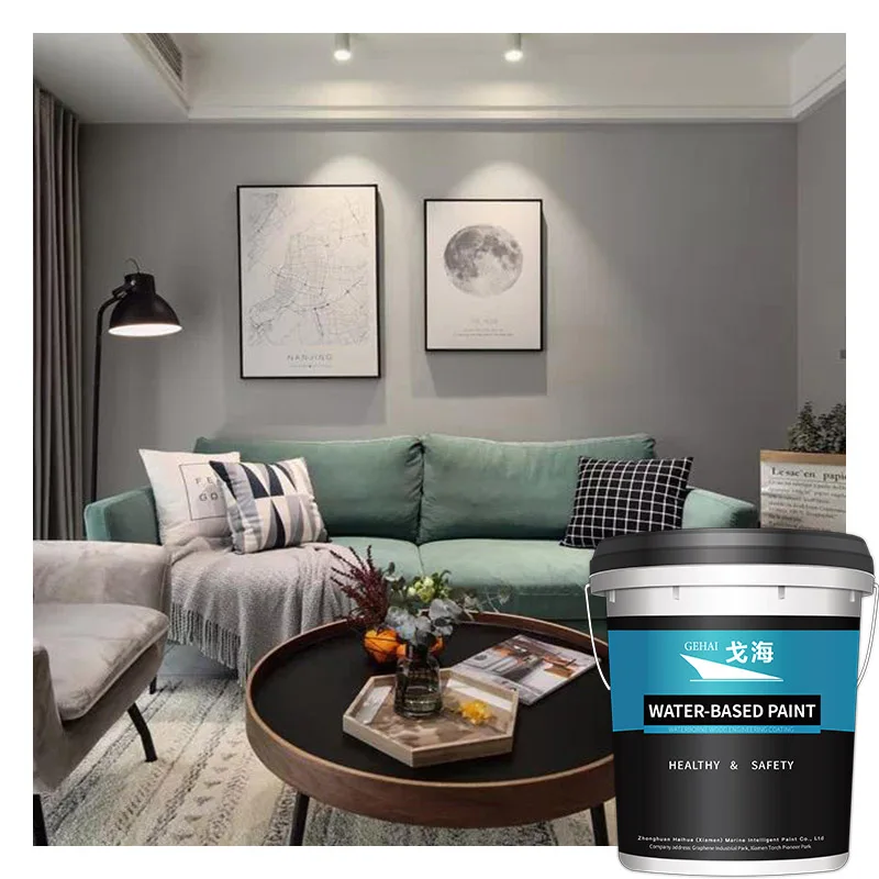 House wall texture decor waterproof interior paint color design epoxy wall coating