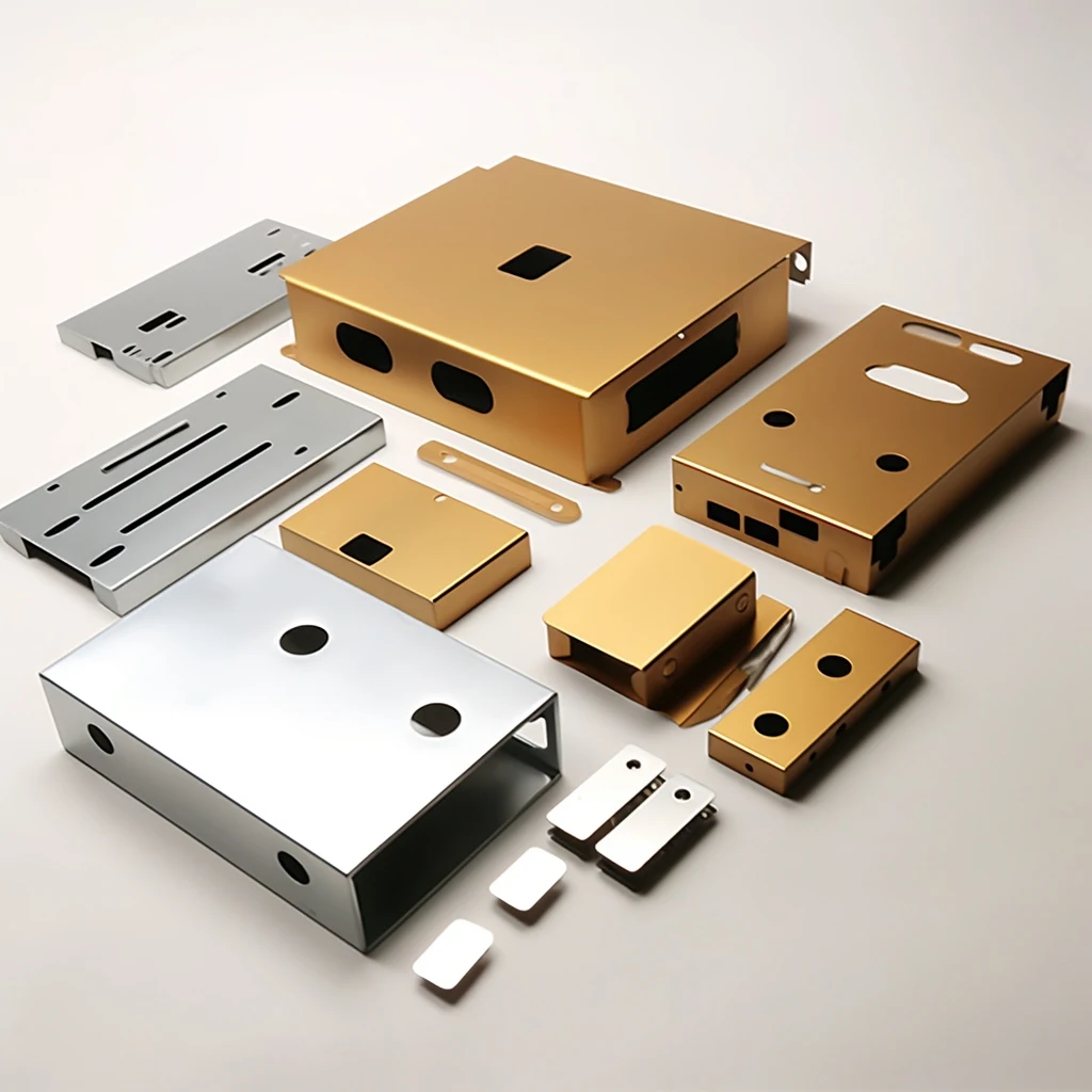 Custom stainless steel aluminum chassis Amplifier power supply Sound sheet metal bending CNC cutting service chassis housing