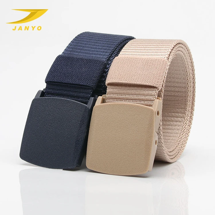Custom High Quality Strap Automatic Buckle Nylon Belt Male Tactical Waist Belt Men Canvas Fabric Belts