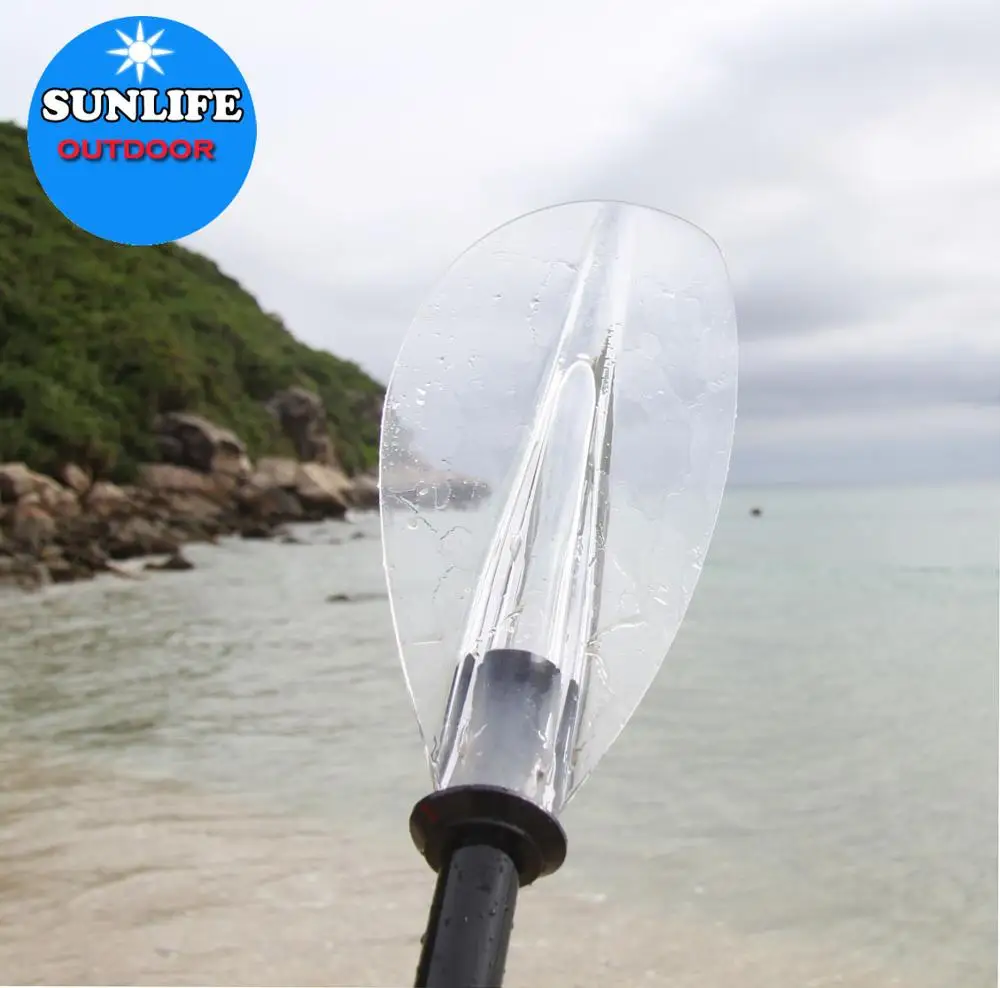 SUNLIFE Lightweight Clear transparent kayak paddle