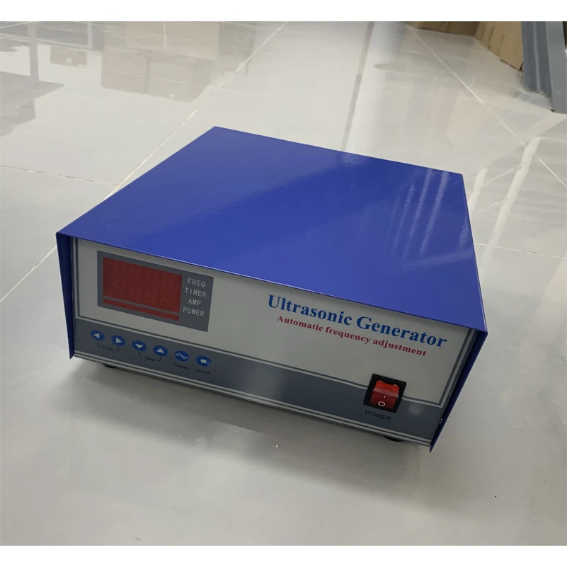 200W-3000W Ultrasonic Power Adjustable Frequency Generator For 30L-200L Heated Ultrasonic Cleaner