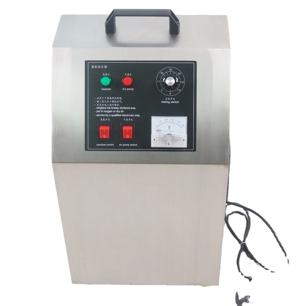 Ozone generator to clean the peculiar smell of cold storage