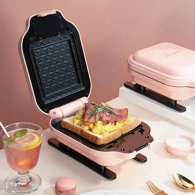 
Breakfast Sandwich Maker with Changeable Sandwich Panels Cooks Professional R 3 in 1 Interchangeable Box Picture Waffle Cool PCS 