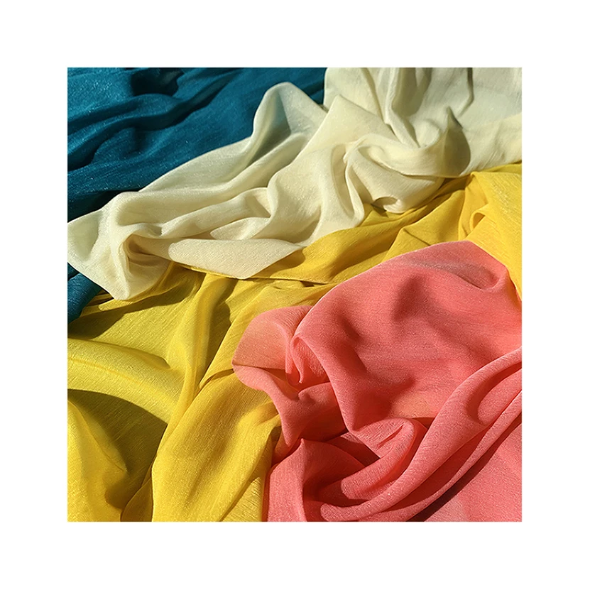 KKF2009-58 блестящий вид стрейч драпированная футболка полиэстер Печатный трикотажная ткань