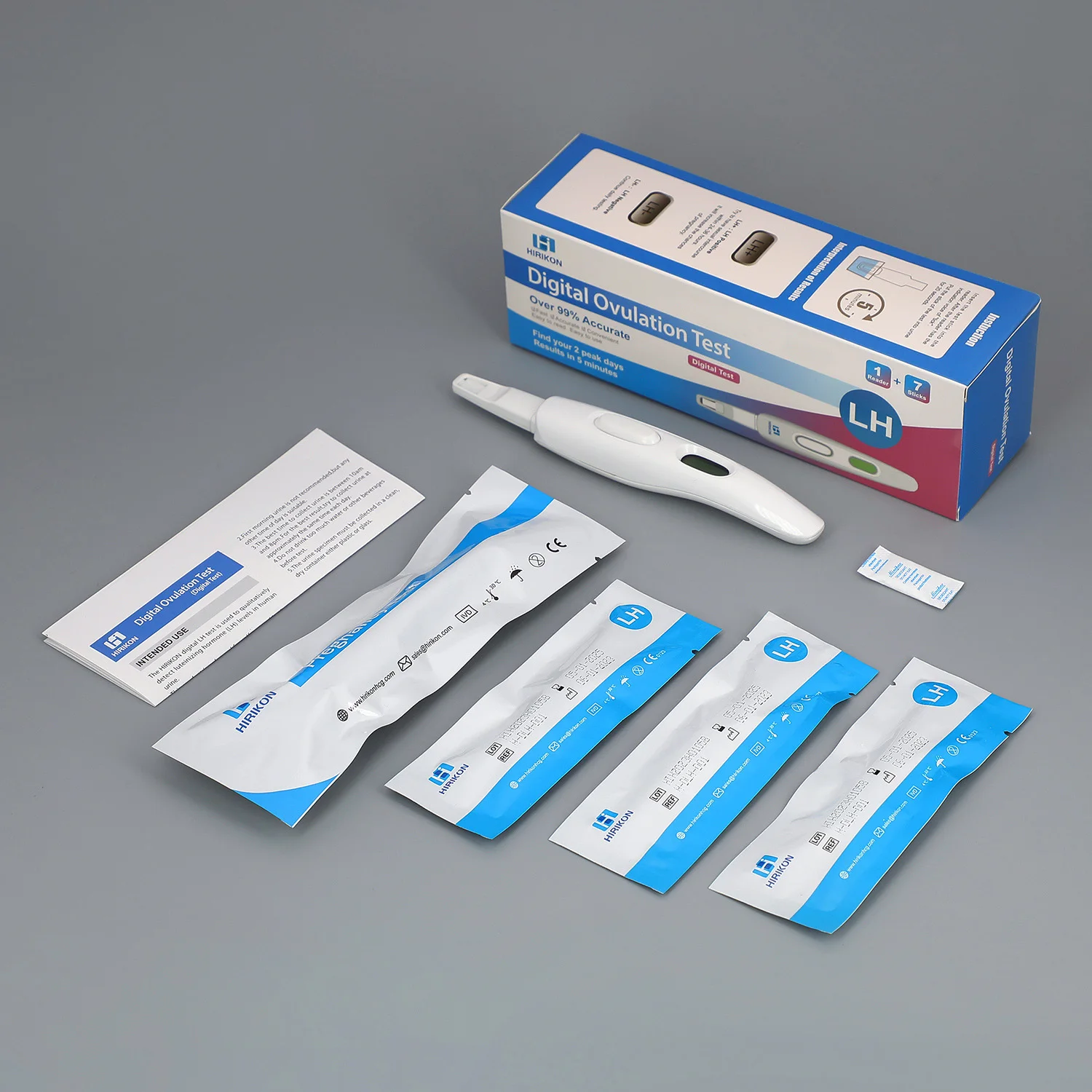 Hospital Medical Disposable Products Accuracy and Easy Use HCG Urine Pregnancy Test Strips