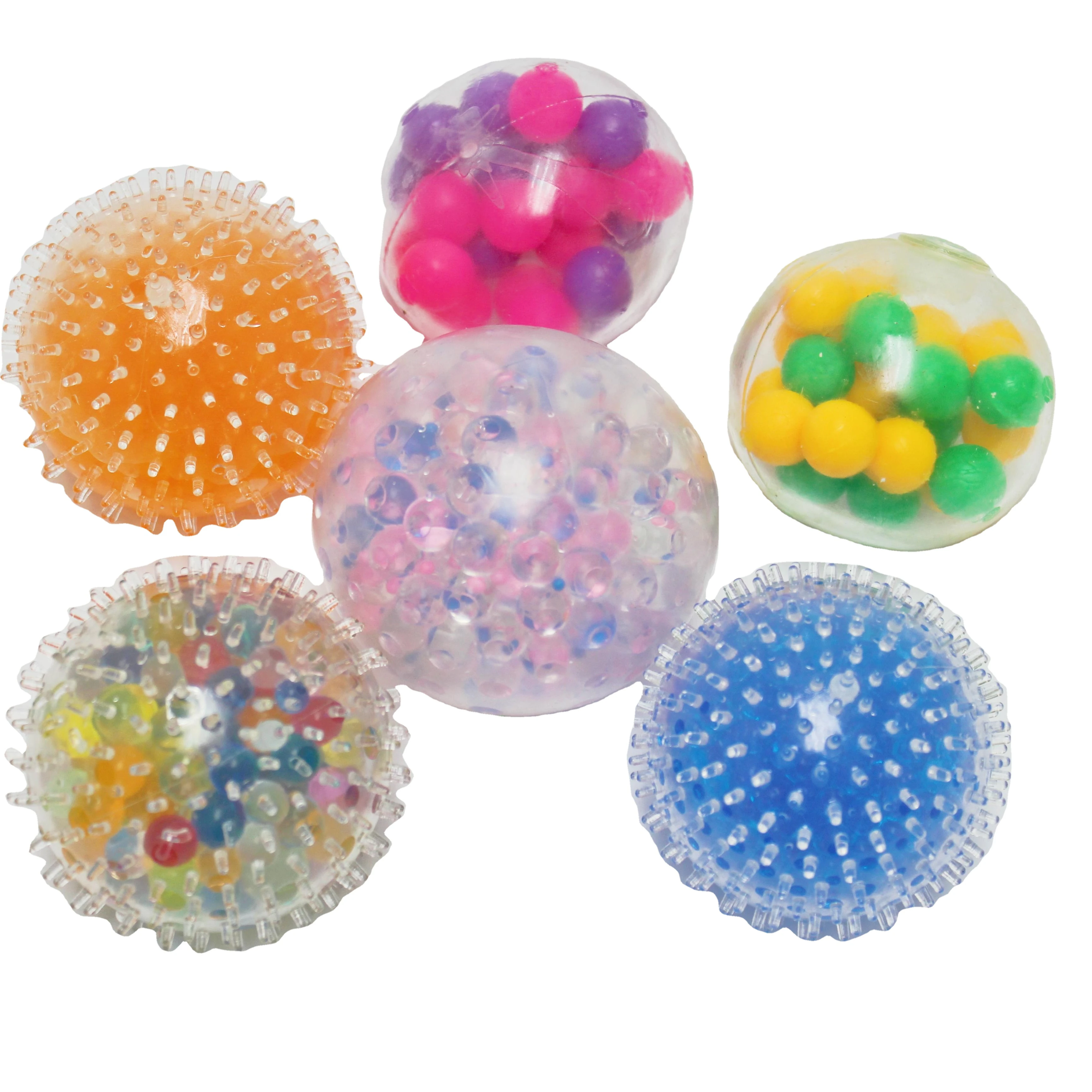 A-mazon hot TPR squishy stree grip ball sensory toy for kids and adults fidget balls