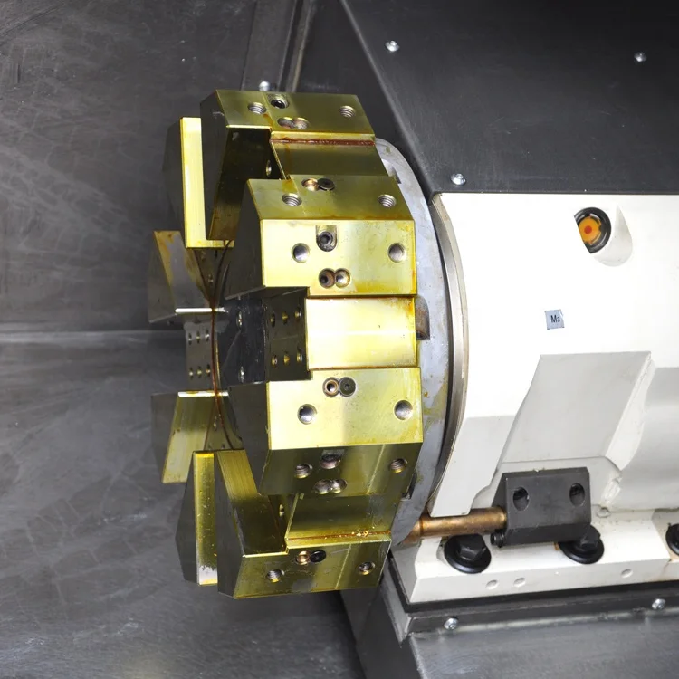 KD KDCK-25 cnc lathe slant turret station 12 barfeeder cnc lathe machine laser tornos cnc machine