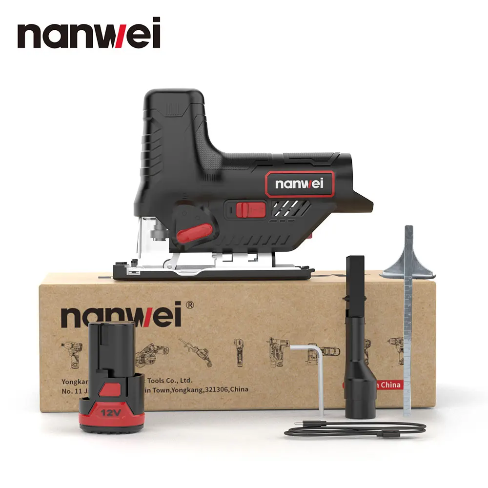 Nanwei mini electric jigsaw 12V portable jigsaw