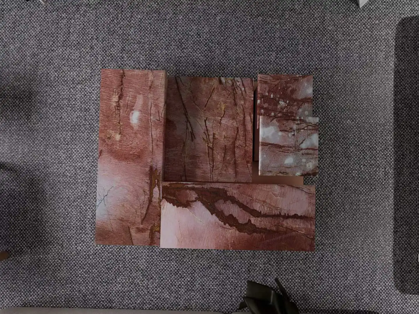 Natural Marble Stones Slab Pink Norwegian Red Slabs Floor Tile And Marbles Price For House