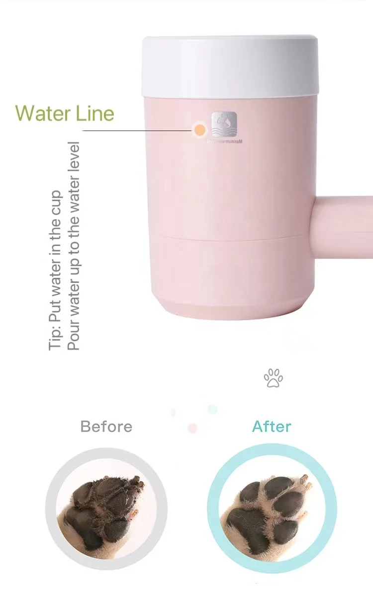 Hot Sale New Pet Care Grooming Products Manual Foot Washing Cups for Dogs and Cats Pet Cleaning & Bathing Artifact