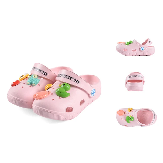 
2021 High Quality Fashion Hot Sale Wholesale Custom Color Logo Summer Kids Sandals 