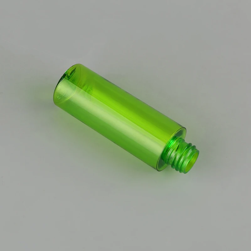 Green colors empty 60ml medical plastic bottle PETG plastic bottle for medicine