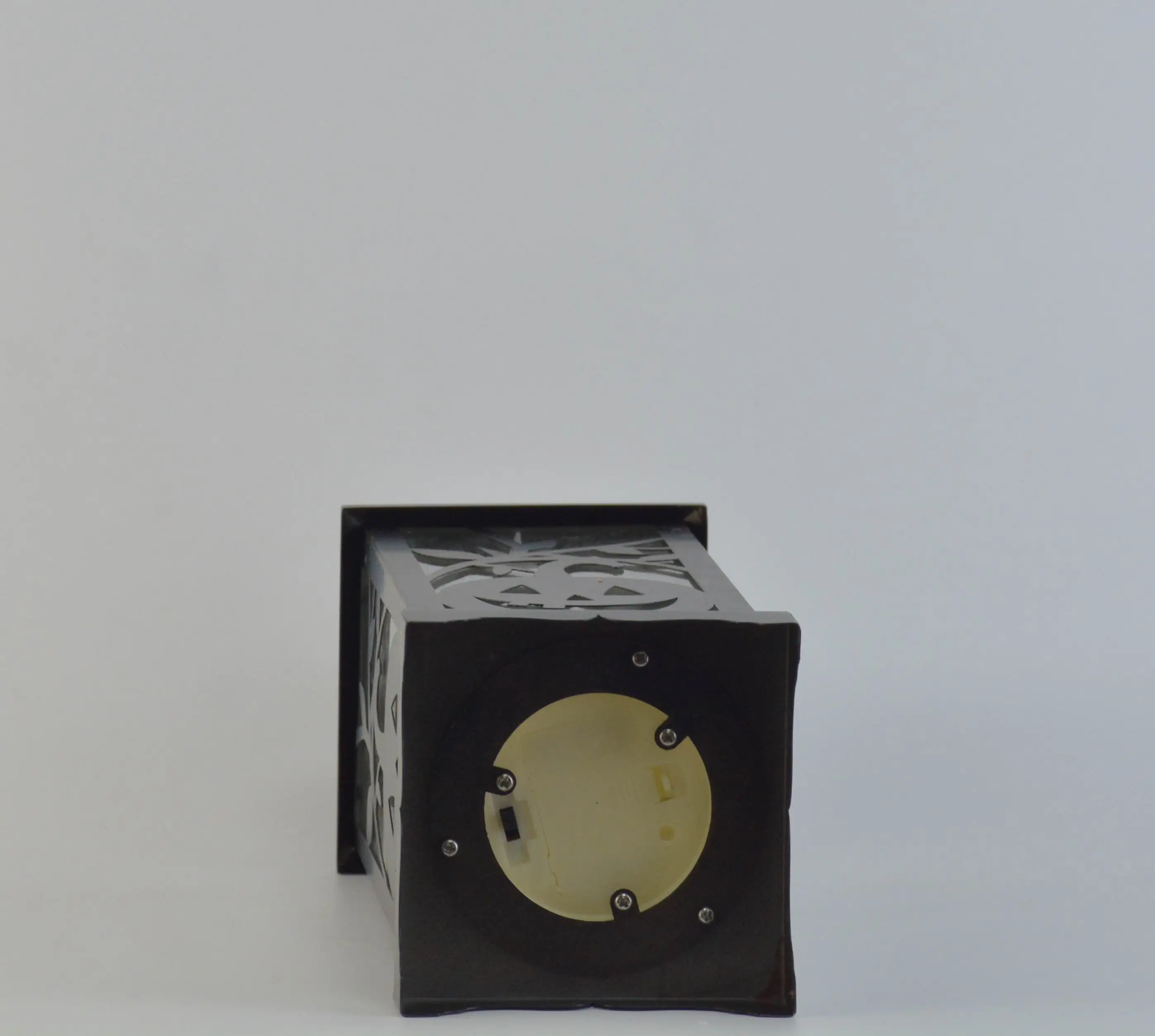 Wholesale Metal And Glass Planter For Indoor And Outdoor Candle Glass Candle Holder Halloween Metal Lantern