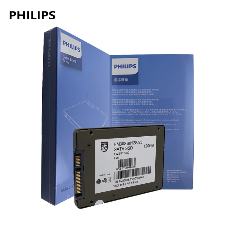 Original Philips Solid State Drive 4TB Hard Disk New Arrival Sata3.0 2.5 inch External Internal TLC 550Mbs 2TB 1TB 512GB SSD