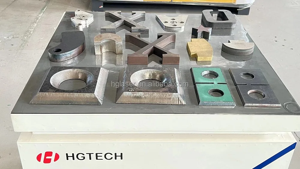 HGTECH Laser Engraver And Cutterlaser Tube 3000 Watt Lazer Machine Plate Fibre Laser Cutting Machine Cnc Machine For Cut Metal