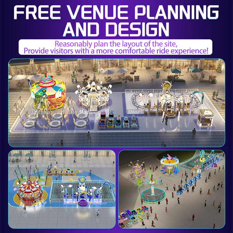 HAOJILE Factory Price Outdoor Bungee Jumping Trampoline Single-Person Steel Machine for Kids for Boys Girls for Amusement Parks