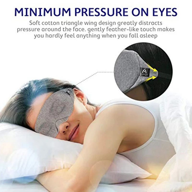 Sleep Mask Fast Sleeping Eye Mask Eyeshade Cover Shade Patch Women Men Soft sleep eye mask for travel