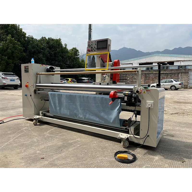 Visual Interface Automatic Fabric Roll Cutting Machine For Garment Manufacturer