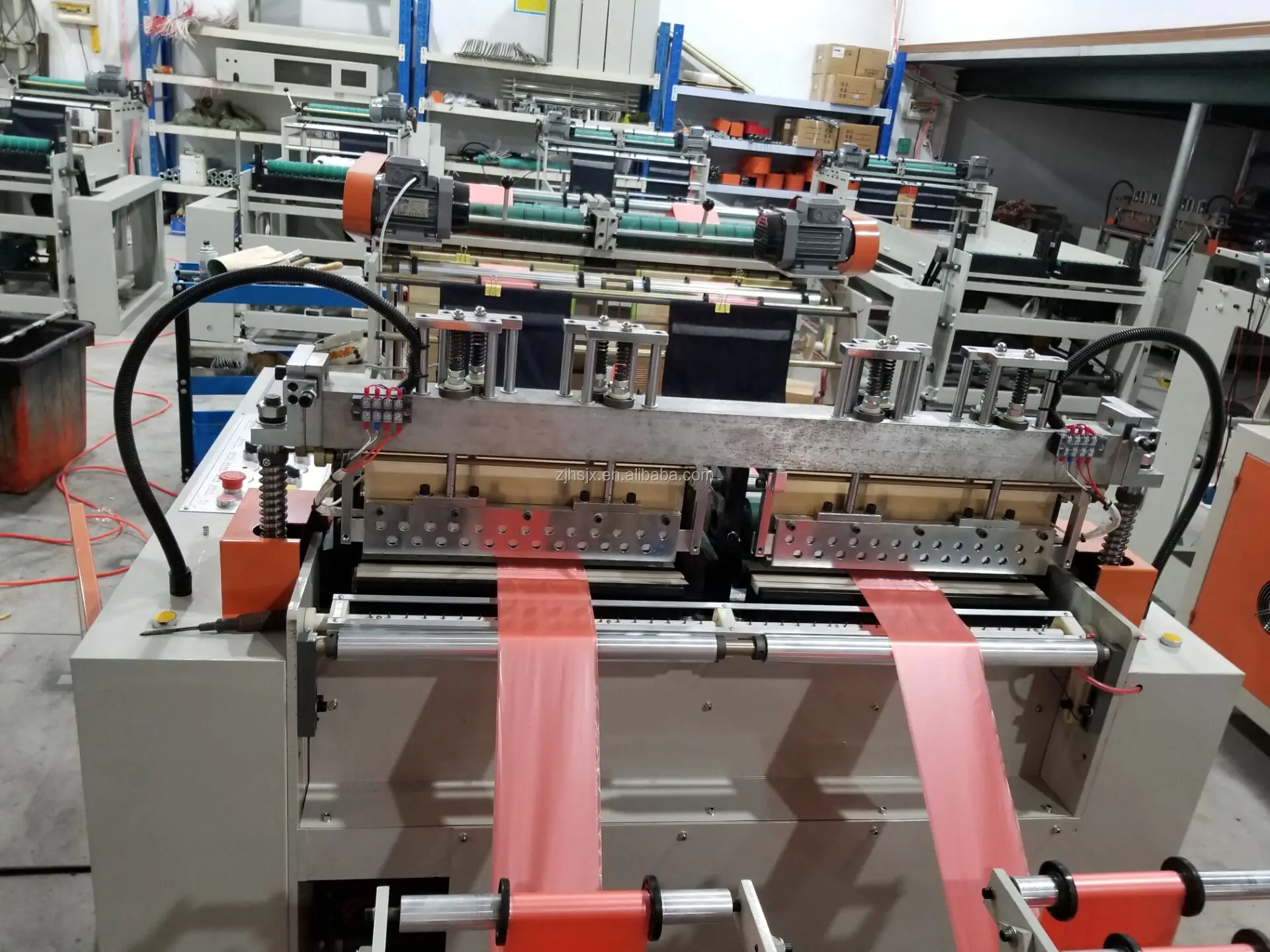 HSLJ-400x2 автоматическая двойная линия мешок для мусора