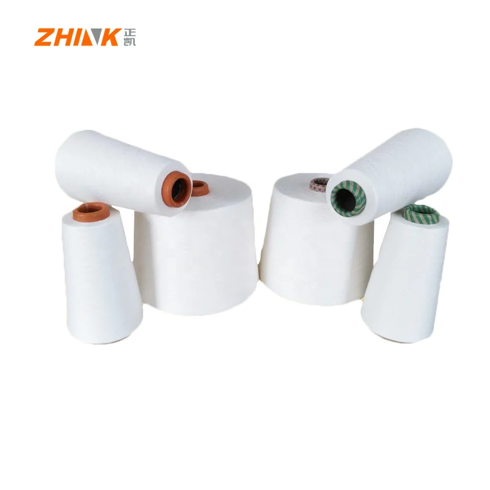 65% POLYESTER  35% BAMBOO 30S+40D SIRO COMPACT  CORE SPUN BAMBOO BLENDED YARN for Weaving and Knitting raw with cheap prices