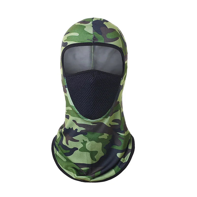 Camouflage Hood Ninja Outdoor Cycling Motorcycle Hunting Military Tactical Helmet Liner Gear Full Face Mask