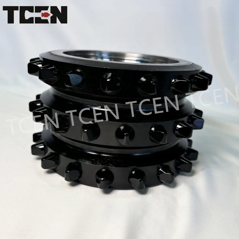 Pipe jacking machine TCI disc cutter hob for underground pipe lines