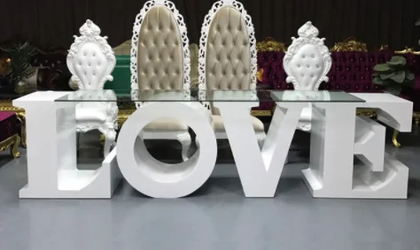 Love Letter Cake Candy Table For Wedding Party Event Decoration