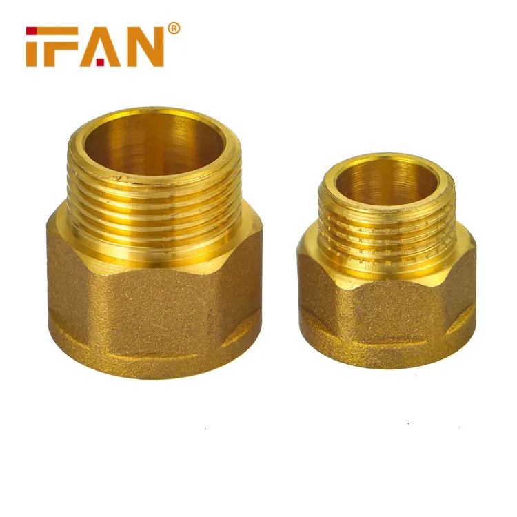 IFAN Plumbing Materials 15MM Male Adapter Threaded Coupling Copper Brass Plumbing Fittings
