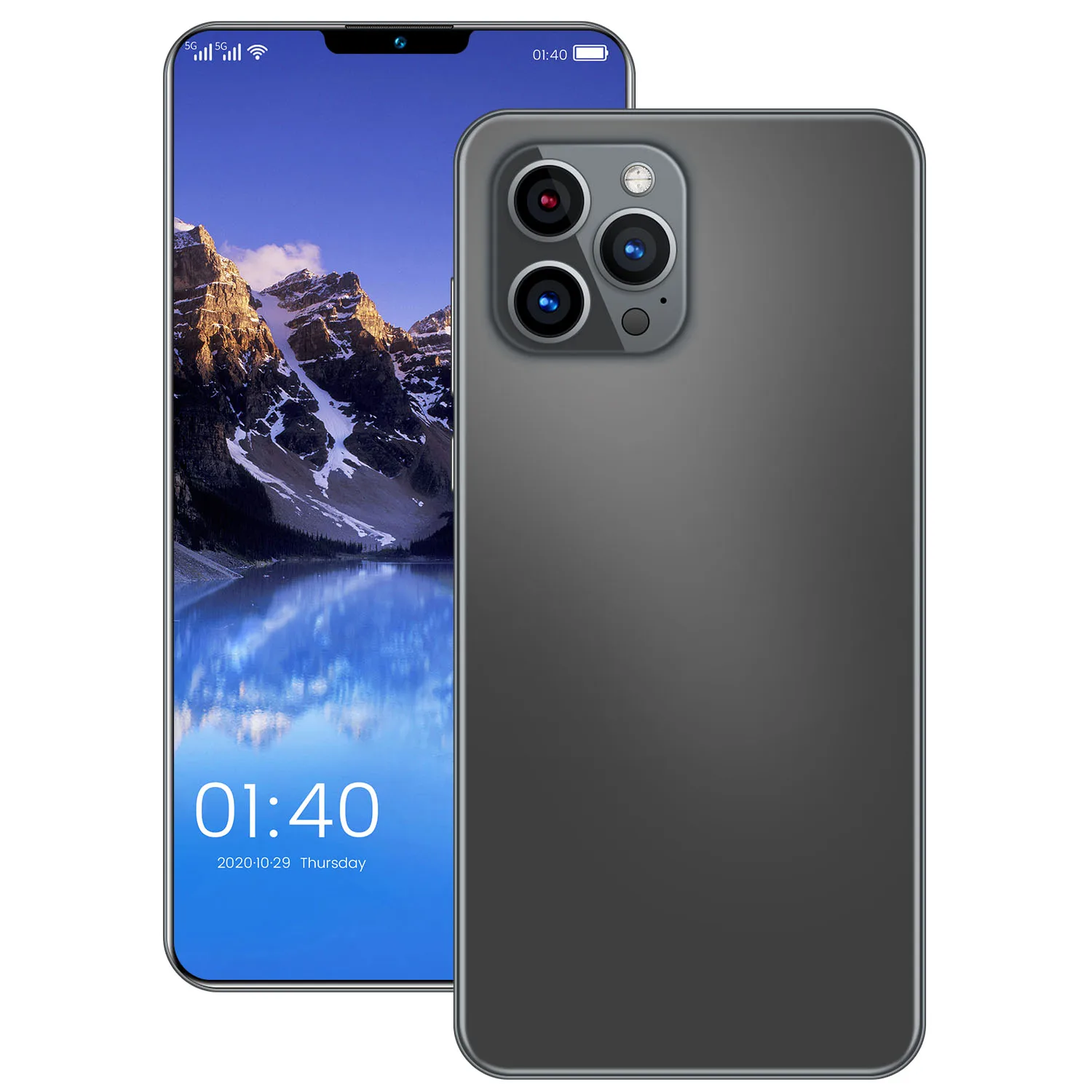 Мобильный телефон Phone12 Pro Max двойная карта ожидания сенсорный экран 6 7 дюйма Android 5g 12 Гб +