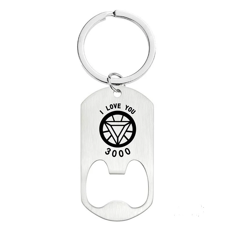 Custom Metal Keychain Bottle Opener with Logo Wholesale Cheap Beer Wine Bottle Opener Promotion Holiday Gift