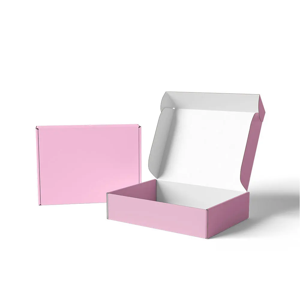 Becan Paper Box Custom Logo Mailing Gift Packaging Cardboard Mailer Box Airline Kraft Paper Box