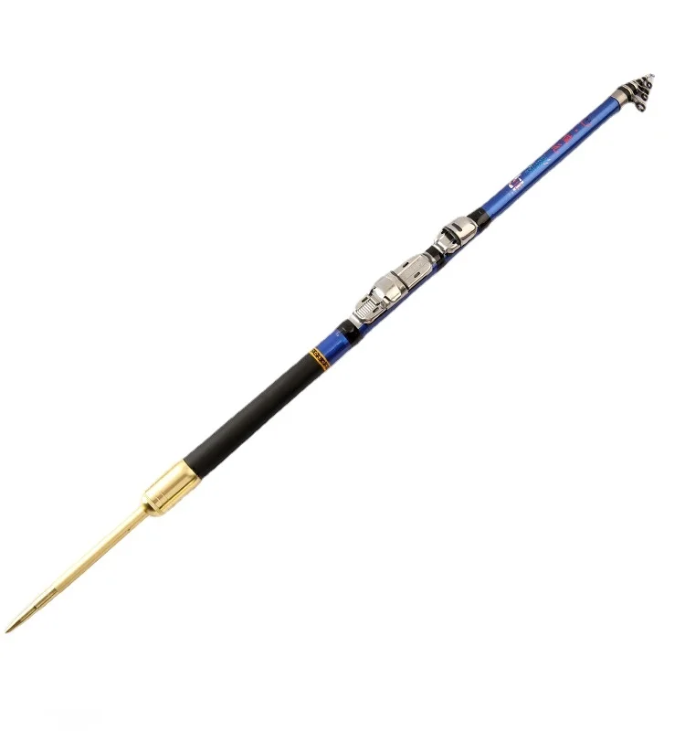 Telescopic Rock Fishing Rod 1.5-3.0m Carbon Fiber Spinning Boat/Raft Fishing Pole Sea Fishing Rods