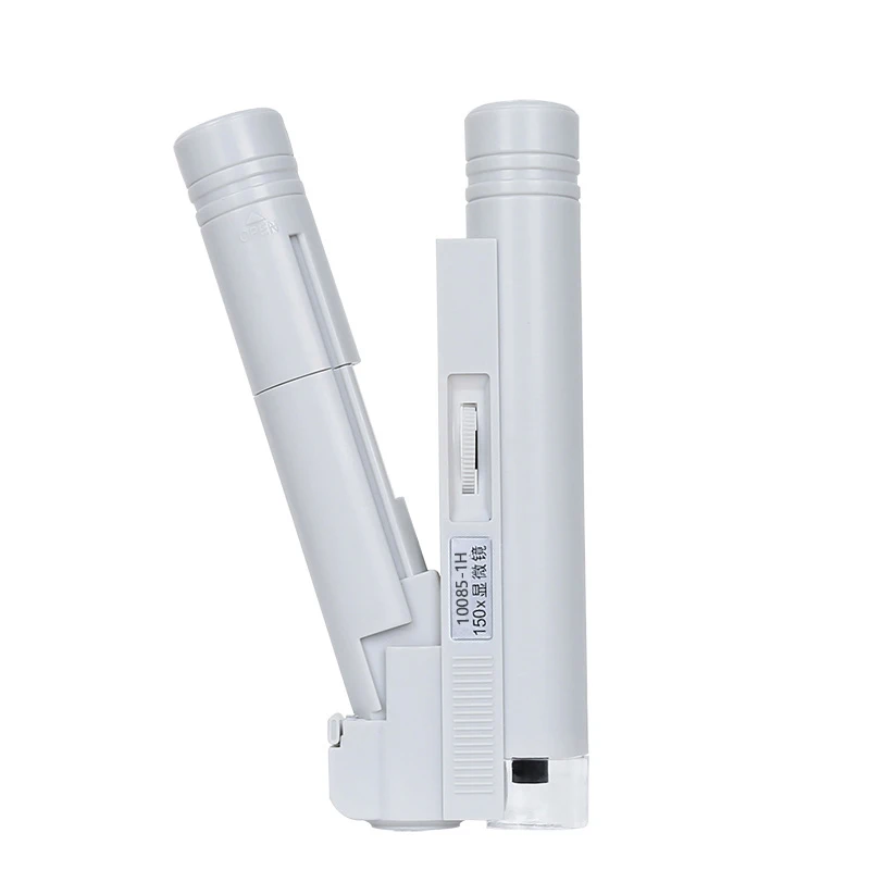 
Wholesale Handheld Double Tube 150 Times LED Optical Microscope For Detection Of Printing Dot 