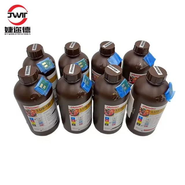 Original mimaki LUS 120  UV curable ink for mimaki jfx200-2513 UV flatbed printer