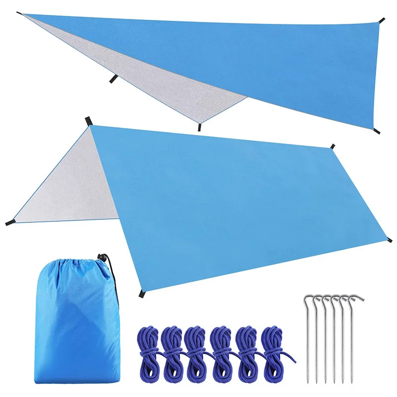 
Outdoor Sunshade Motorhome Awning Waterproof Foldable Outdoor Camping Mat Beach Blanket Sand Free Beach Mat 