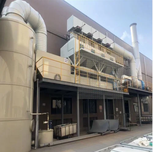 VOCS organic Waste Gas Treatment Equipment system Catalytic combustion High temperature exhaust gas treatment equipment